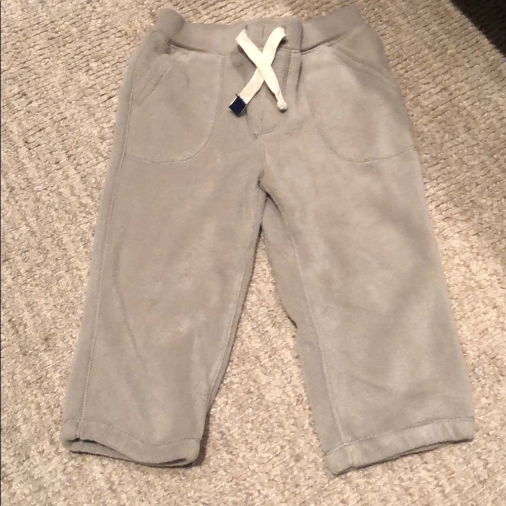 NWOT plush fleece pants, GAP 18-24 mos.